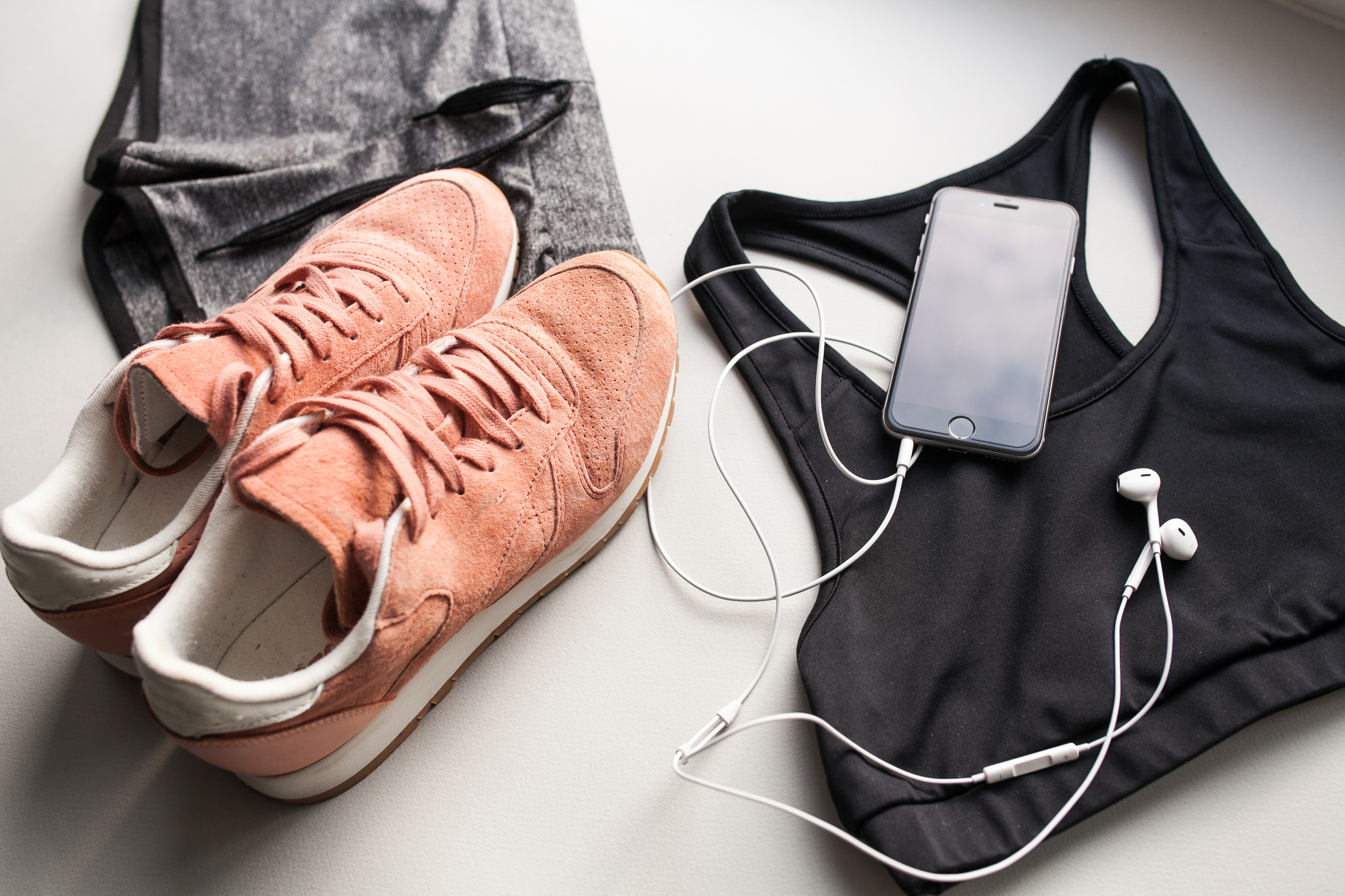 Sportswear and accessories ready for play